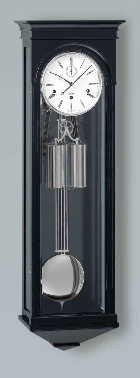 Kieninger Palladio IIE 7 Day Chime Blk-Chrome