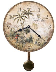 Howard Miller Royal Palm Spice Co. II Wall Clock