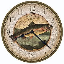 Howard Miller Driftwood Lodge Wall Clock