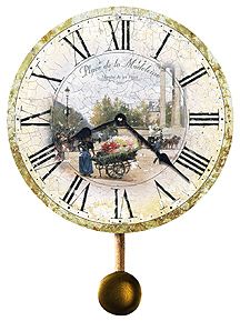 Howard Miller Place de la Madeleine II Wall Clock