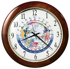 Howard Miller World Time Gallery Wall Clock