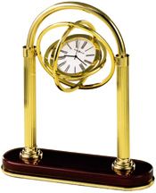Howard Miller Rosewood Gimbal Table Clock