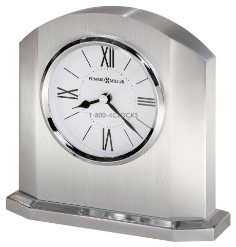 Howard Miller Lincoln Silver Alarm Clock