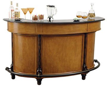 Howard Miller Naples Bar Wine & Spirits Cabinet