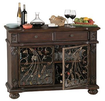 Howard Miller Fontaine Wine & Spirits Cabinet