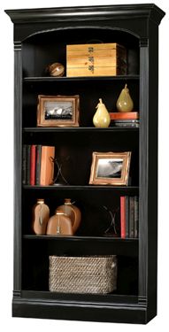 Howard Miller Alexandria Medium - Antique Black Curio Cabinet