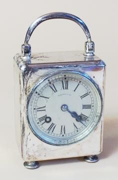 Tiffany Ships Bell Clock