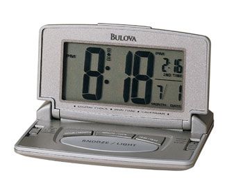 Bulova Avant II Travel Alarm Clock