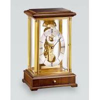 Kieninger Skeleton Walnut Case Clock