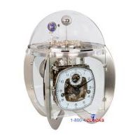 Hermle Astro Tellurium Nickel Mantle Clock
