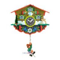 WULFRIC Quartz Time Only Cuckoo Clock