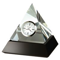 Howard Miller Crystal Pyramid Clock