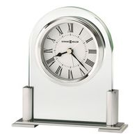 Howard Miller Brinell Glass Alarm Clock