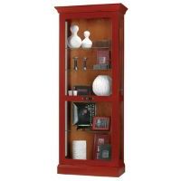 Howard Miller Preston Chili Red Curio Cabinet