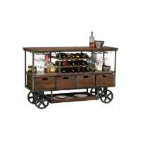 Howard Miller Budge Wine and Bar Cabinet Cart