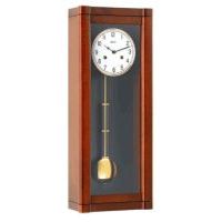 Hermle Rosslyn 8 Day Chime Wall Clock Walnut