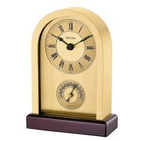 Bulova Harding Desk Temp Clock