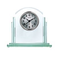Bulova Statement Deco Desk Alarm Clock