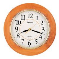 Bulova Madeline Wooden Wall Clock Collection